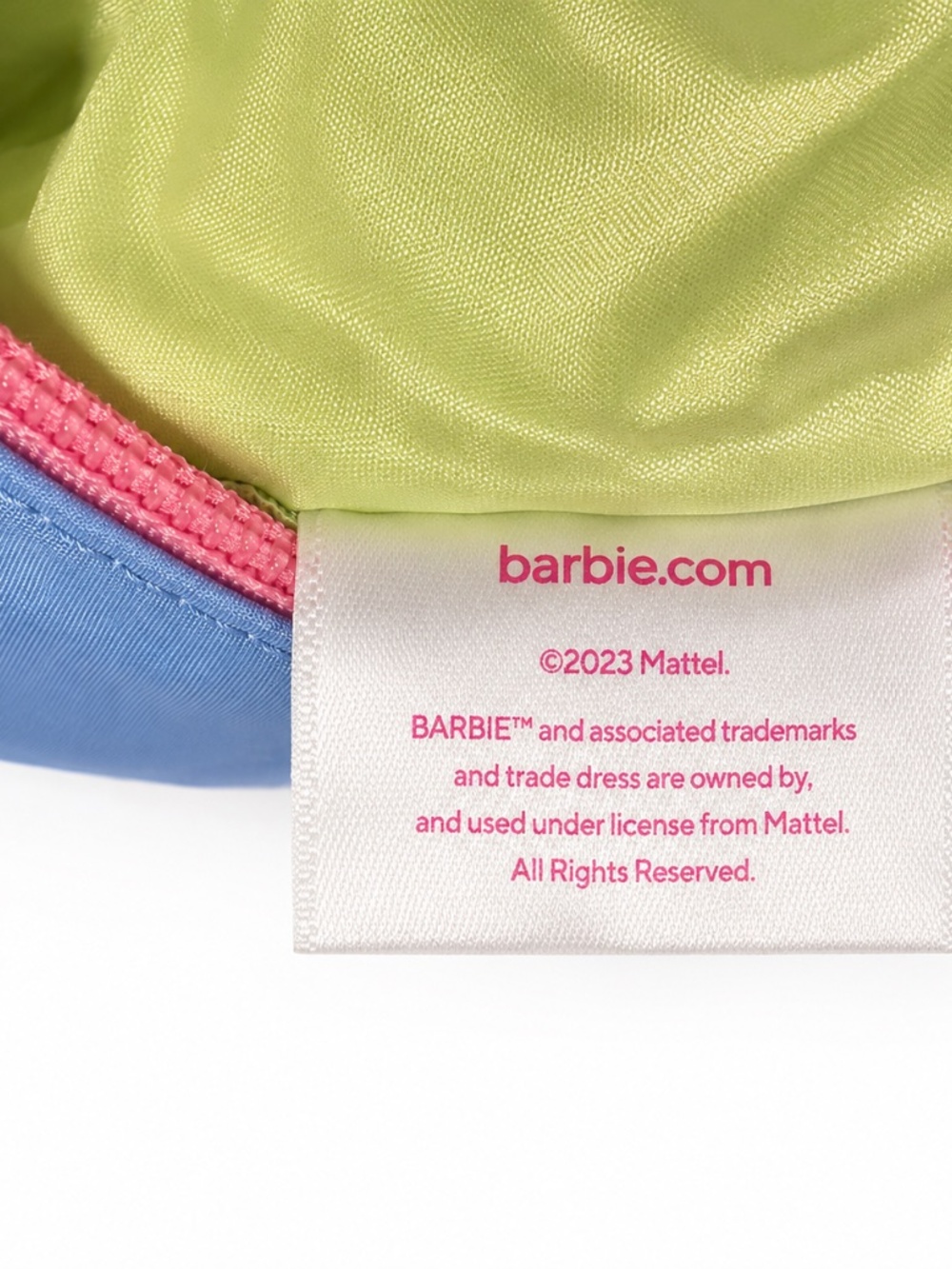 Cotton On Women / Kids x Barbie Belt Bag Fanny Pack 2023 Pastel Pink Blue Yellow - Picture 3 of 9